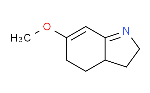 CAS No. 59601-27-3, 6-Methoxy-3,3a,4,5-tetrahydro-2H-indole