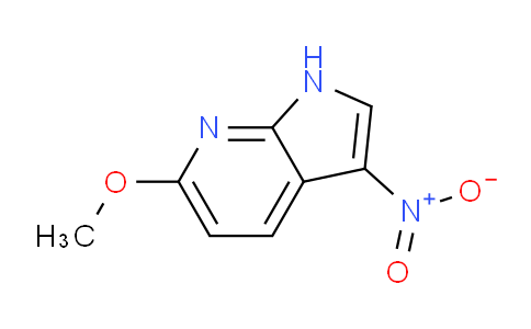 CAS No. 1190310-33-8, 6-Methoxy-3-nitro-1H-pyrrolo[2,3-b]pyridine
