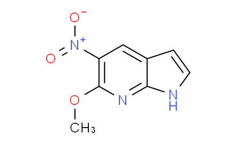 CAS No. 1260386-18-2, 6-Methoxy-5-nitro-1H-pyrrolo[2,3-b]pyridine