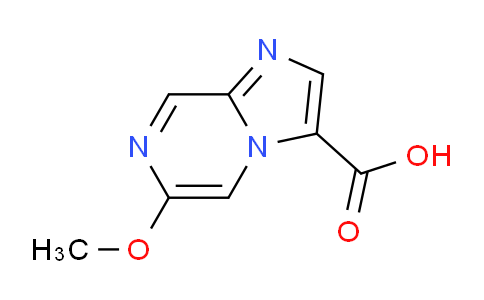 CAS No. 1554409-07-2, 6-Methoxyimidazo[1,2-a]pyrazine-3-carboxylic acid