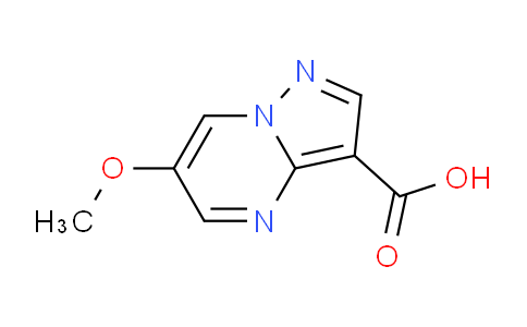 CAS No. 1356016-93-7, 6-Methoxypyrazolo[1,5-a]pyrimidine-3-carboxylic acid