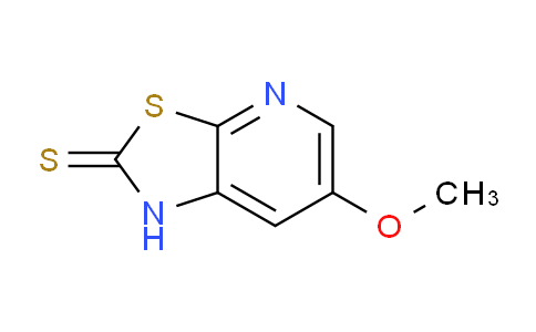 CAS No. 1822827-07-5, 6-Methoxythiazolo[5,4-b]pyridine-2(1H)-thione