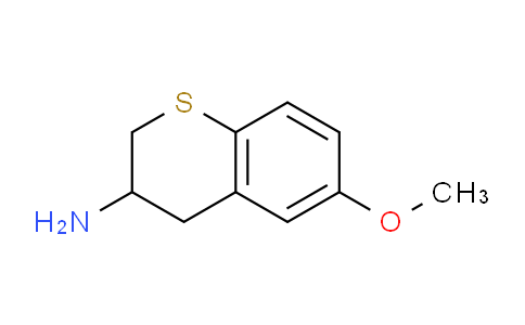 CAS No. 878807-47-7, 6-Methoxythiochroman-3-amine