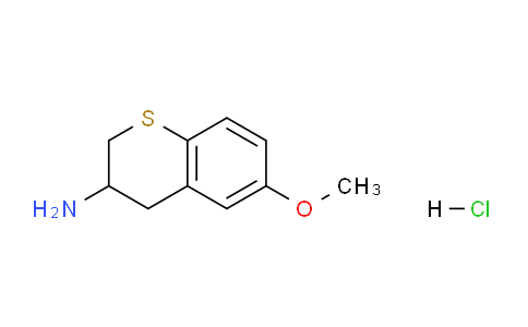 CAS No. 1038770-94-3, 6-Methoxythiochroman-3-amine hydrochloride