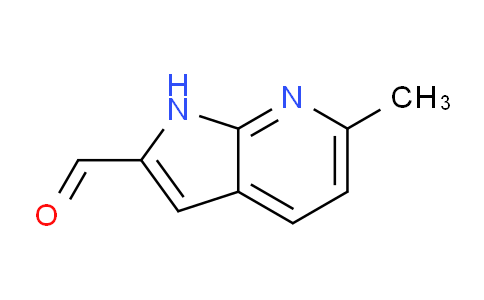 CAS No. 1427504-16-2, 6-Methyl-1H-pyrrolo[2,3-b]pyridine-2-carbaldehyde