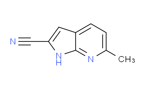 CAS No. 1934502-28-9, 6-Methyl-1H-pyrrolo[2,3-b]pyridine-2-carbonitrile