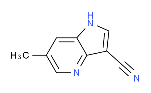 CAS No. 1247940-17-5, 6-Methyl-1H-pyrrolo[3,2-b]pyridine-3-carbonitrile