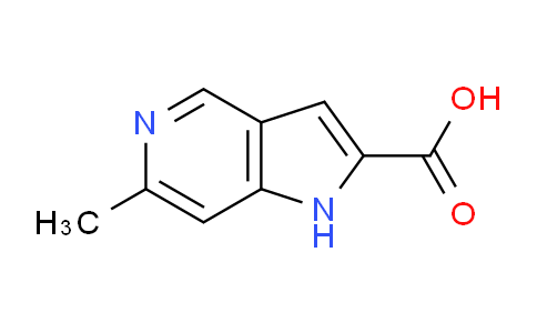 CAS No. 1242427-42-4, 6-Methyl-1H-pyrrolo[3,2-c]pyridine-2-carboxylic acid