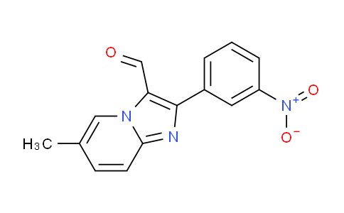 CAS No. 727975-79-3, 6-Methyl-2-(3-nitrophenyl)imidazo[1,2-a]pyridine-3-carbaldehyde