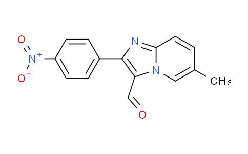 CAS No. 727975-80-6, 6-Methyl-2-(4-nitrophenyl)imidazo[1,2-a]pyridine-3-carbaldehyde