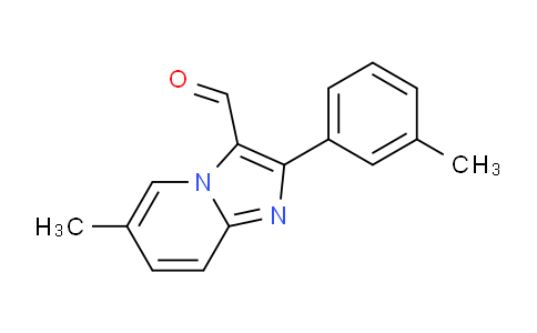 CAS No. 899363-95-2, 6-Methyl-2-(m-tolyl)imidazo[1,2-a]pyridine-3-carbaldehyde