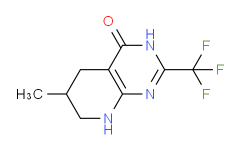 CAS No. 1707375-86-7, 6-Methyl-2-(trifluoromethyl)-5,6,7,8-tetrahydropyrido[2,3-d]pyrimidin-4(3H)-one