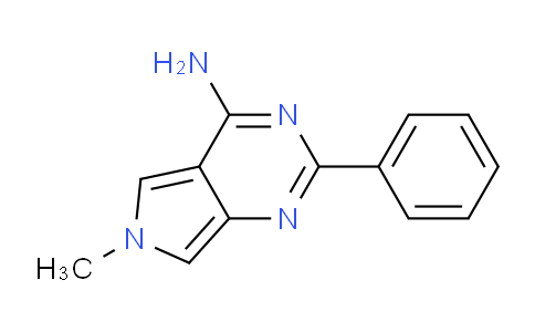 CAS No. 1713648-51-1, 6-Methyl-2-phenyl-6H-pyrrolo[3,4-d]pyrimidin-4-amine