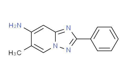 CAS No. 1380331-26-9, 6-Methyl-2-phenyl-[1,2,4]triazolo[1,5-a]pyridin-7-amine