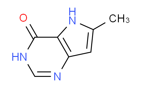 CAS No. 91996-90-6, 6-Methyl-3H-pyrrolo[3,2-d]pyrimidin-4(5H)-one