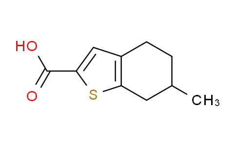 CAS No. 900137-02-2, 6-Methyl-4,5,6,7-tetrahydrobenzo[b]thiophene-2-carboxylic acid