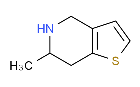 CAS No. 62539-82-6, 6-Methyl-4,5,6,7-tetrahydrothieno[3,2-c]pyridine