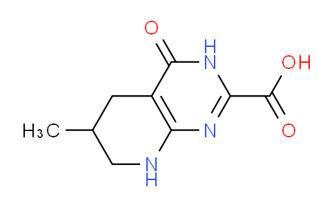 CAS No. 1707391-48-7, 6-Methyl-4-oxo-3,4,5,6,7,8-hexahydropyrido[2,3-d]pyrimidine-2-carboxylic acid