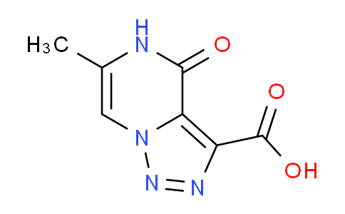 CAS No. 1443978-99-1, 6-Methyl-4-oxo-4,5-dihydro-[1,2,3]triazolo[1,5-a]pyrazine-3-carboxylic acid