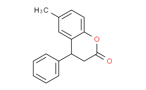 CAS No. 40546-94-9, 6-Methyl-4-phenylchroman-2-one