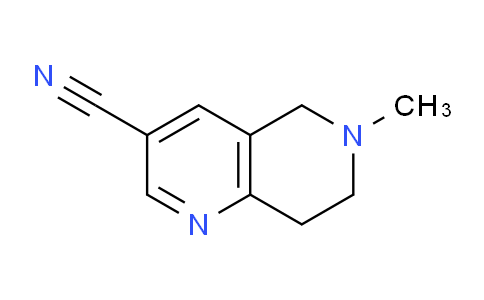 CAS No. 1279204-24-8, 6-Methyl-5,6,7,8-tetrahydro-1,6-naphthyridine-3-carbonitrile