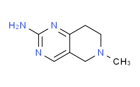 CAS No. 66521-82-2, 6-Methyl-5,6,7,8-tetrahydropyrido[4,3-d]pyrimidin-2-amine