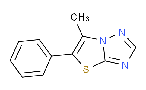 CAS No. 1423121-02-1, 6-Methyl-5-phenylthiazolo[3,2-b][1,2,4]triazole