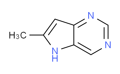 CAS No. 91724-58-2, 6-Methyl-5H-pyrrolo[3,2-d]pyrimidine