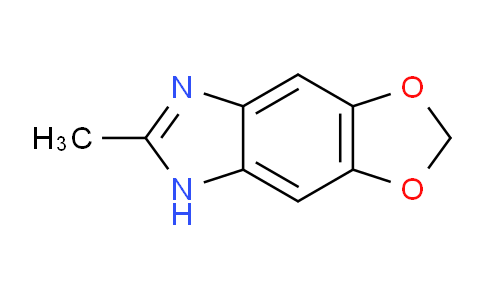 CAS No. 861784-02-3, 6-Methyl-5H-[1,3]dioxolo[4',5':4,5]benzo[1,2-d]imidazole