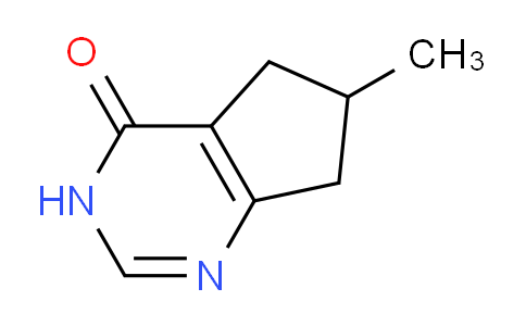 CAS No. 1823349-06-9, 6-Methyl-6,7-dihydro-3H-cyclopenta[d]pyrimidin-4(5H)-one