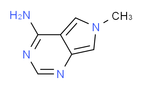 CAS No. 1708436-11-6, 6-Methyl-6H-pyrrolo[3,4-d]pyrimidin-4-amine