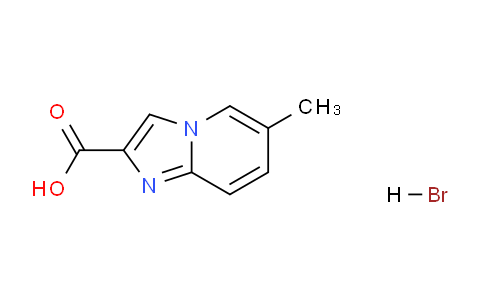 CAS No. 820245-55-4, 6-Methylimidazo[1,2-a]pyridine-2-carboxylic acid hydrobromide