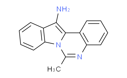 CAS No. 55338-12-0, 6-Methylindolo[1,2-c]quinazolin-12-amine
