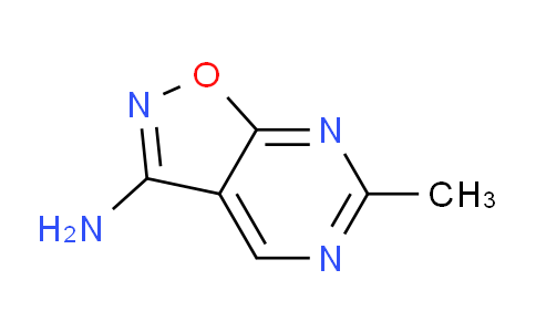 CAS No. 1171935-86-6, 6-Methylisoxazolo[5,4-d]pyrimidin-3-amine