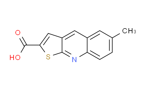 CAS No. 333312-07-5, 6-Methylthieno[2,3-b]quinoline-2-carboxylic acid