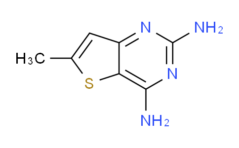 CAS No. 109879-87-0, 6-Methylthieno[3,2-d]pyrimidine-2,4-diamine