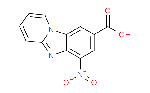 CAS No. 909352-77-8, 6-Nitrobenzo[4,5]imidazo[1,2-a]pyridine-8-carboxylic acid