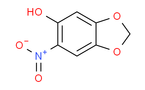 CAS No. 7107-10-0, 6-Nitrobenzo[d][1,3]dioxol-5-ol