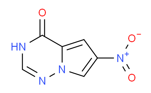 CAS No. 1160995-41-4, 6-Nitropyrrolo[2,1-f][1,2,4]triazin-4(3H)-one