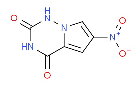 CAS No. 1245644-73-8, 6-Nitropyrrolo[2,1-f][1,2,4]triazine-2,4(1H,3H)-dione