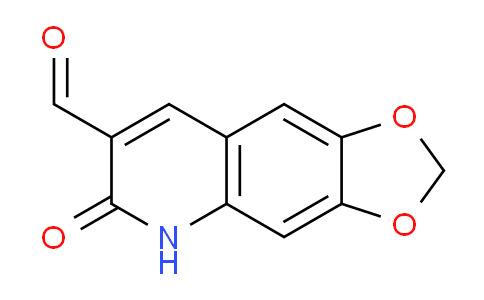 CAS No. 462068-15-1, 6-Oxo-5,6-dihydro-[1,3]dioxolo[4,5-g]quinoline-7-carbaldehyde