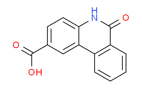 CAS No. 107917-50-0, 6-Oxo-5,6-dihydrophenanthridine-2-carboxylic acid
