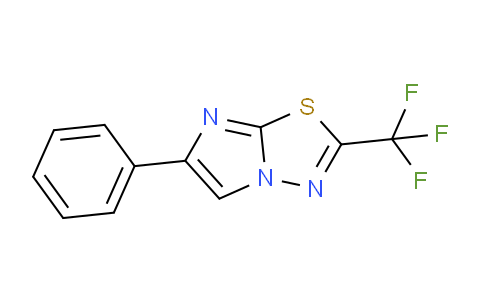 CAS No. 34602-66-9, 6-Phenyl-2-(trifluoromethyl)imidazo[2,1-b][1,3,4]thiadiazole