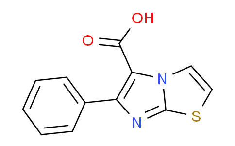 CAS No. 77628-52-5, 6-Phenylimidazo[2,1-b]thiazole-5-carboxylic acid