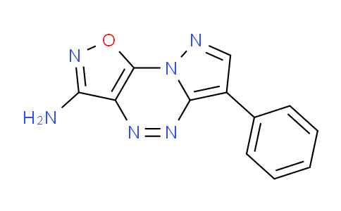 CAS No. 1374509-55-3, 6-Phenylisoxazolo[5,4-e]pyrazolo[5,1-c][1,2,4]triazin-3-amine