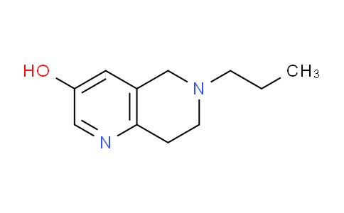 CAS No. 1708401-24-4, 6-Propyl-5,6,7,8-tetrahydro-1,6-naphthyridin-3-ol