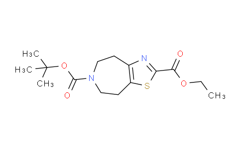 CAS No. 1251012-02-8, 6-tert-Butyl 2-ethyl 7,8-dihydro-4H-thiazolo[4,5-d]azepine-2,6(5H)-dicarboxylate