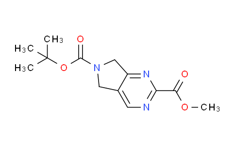 CAS No. 365996-89-0, 6-tert-Butyl 2-methyl 5H-pyrrolo[3,4-d]pyrimidine-2,6(7H)-dicarboxylate
