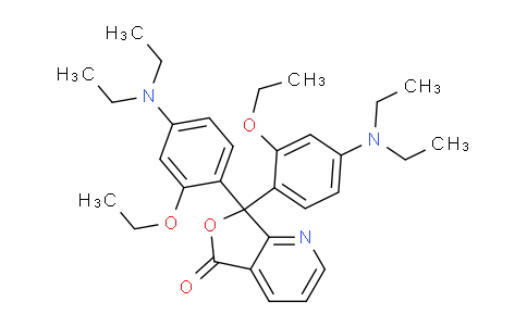 CAS No. 132467-74-4, 7,7-Bis(4-(diethylamino)-2-ethoxyphenyl)furo[3,4-b]pyridin-5(7H)-one