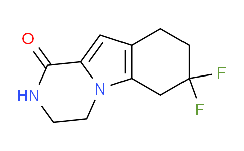 CAS No. 1433990-14-7, 7,7-Difluoro-3,4,6,7,8,9-hexahydropyrazino[1,2-a]indol-1(2H)-one